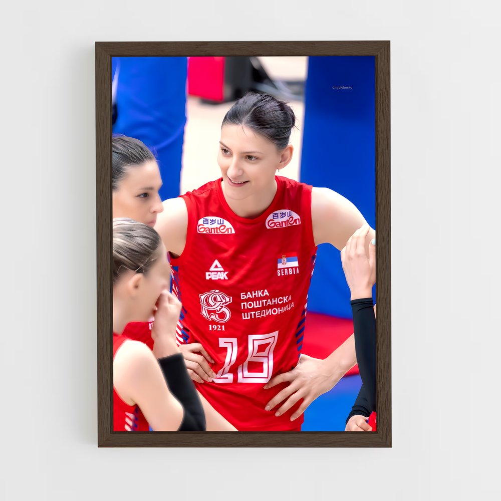 Poster Stratégie Éclair – affiche Volleyball (vue 5)